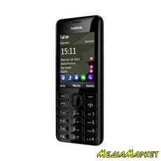   NOKIA 206 Black ()